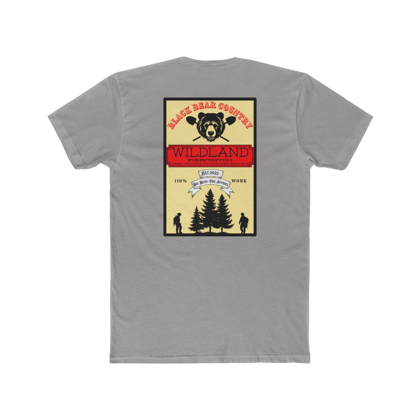 Wildland Division Black Bear Whiskey tee- Unisex t-shirt