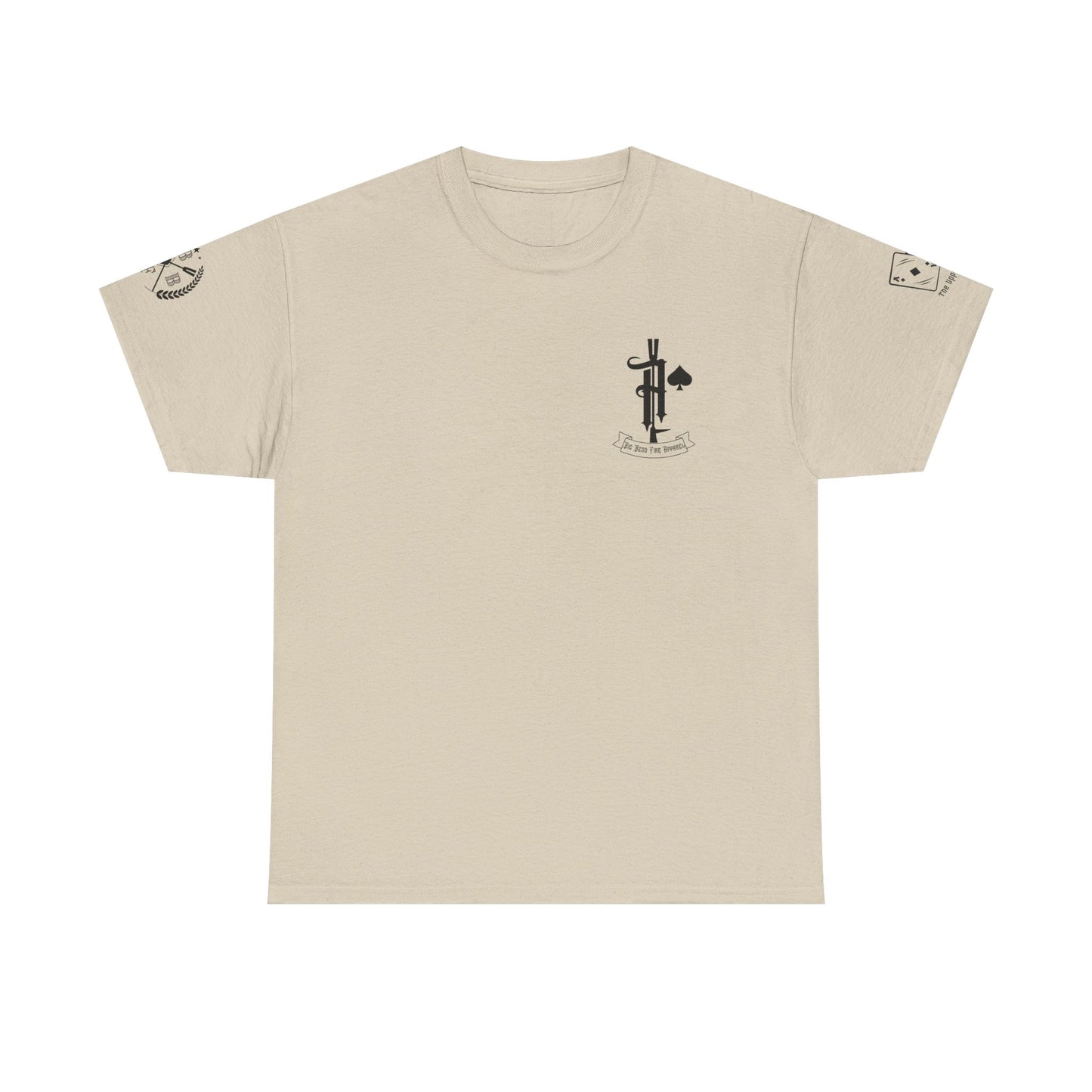 Ace of Spades Truckie Graphic Tee - Unisex Heavy Cotton T-Shirt - Multiple Colors