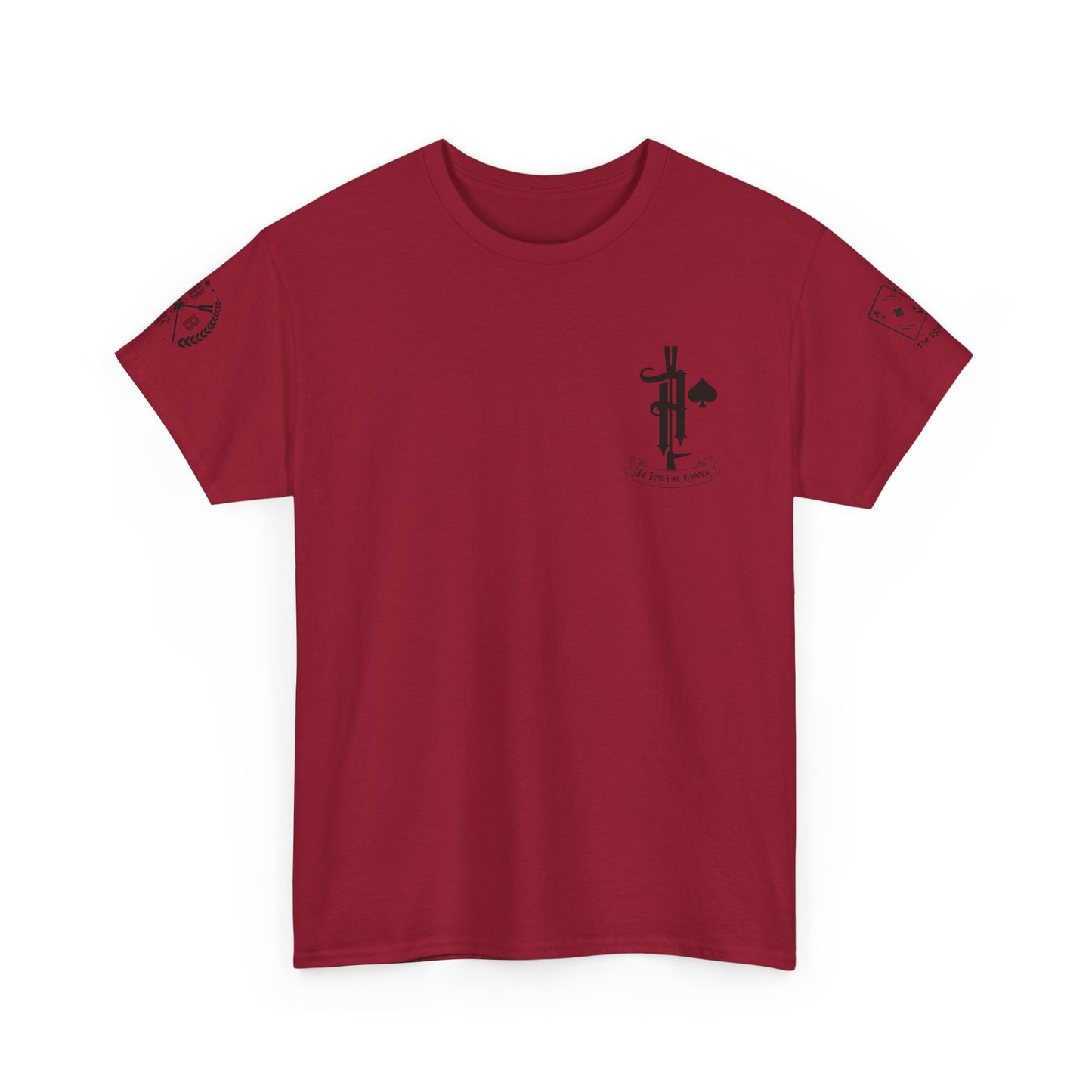 Ace of Spades Truckie Graphic Tee - Unisex Heavy Cotton T-Shirt - Multiple Colors