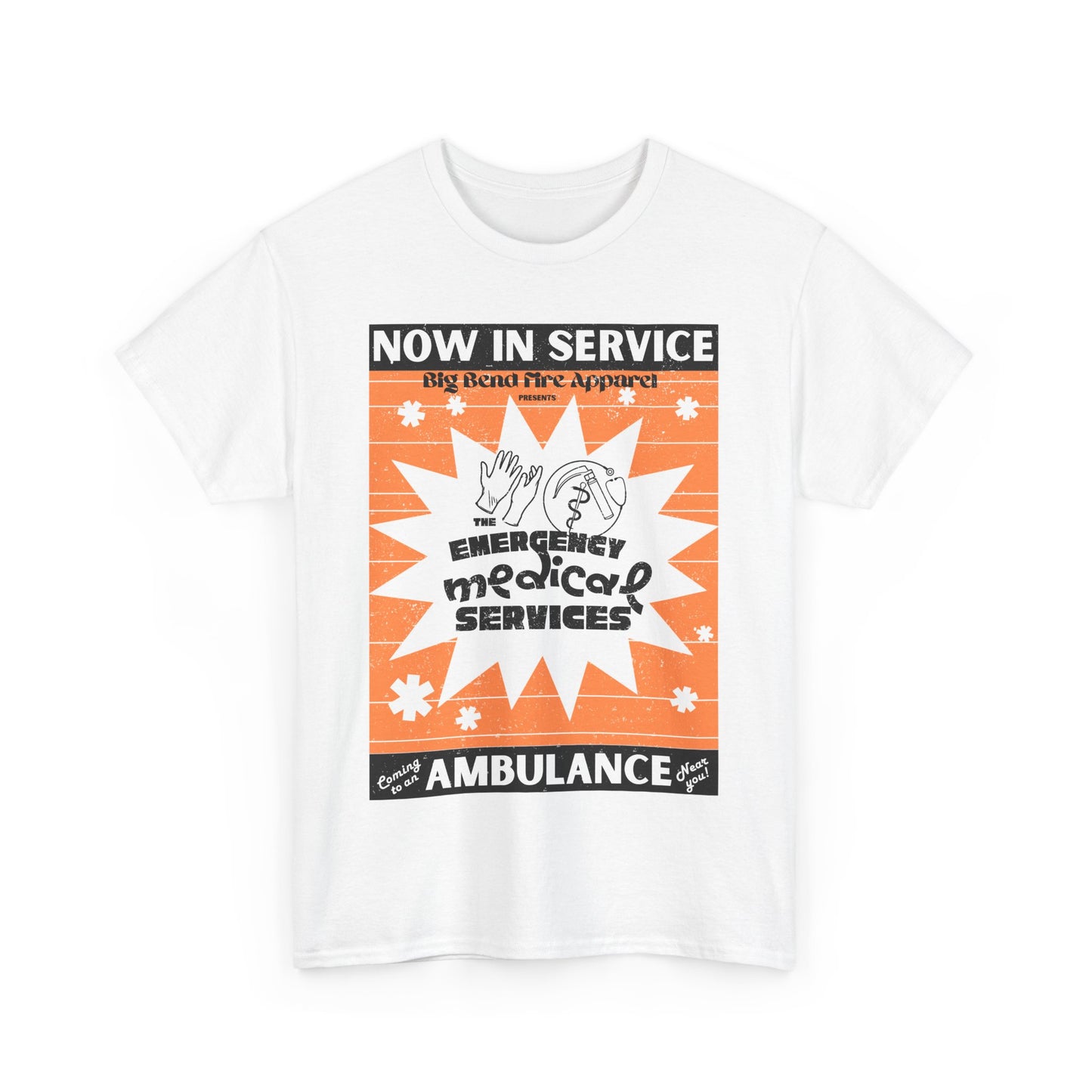 EMS Poster Tee - Unisex Vintage Style Shirt, Casual