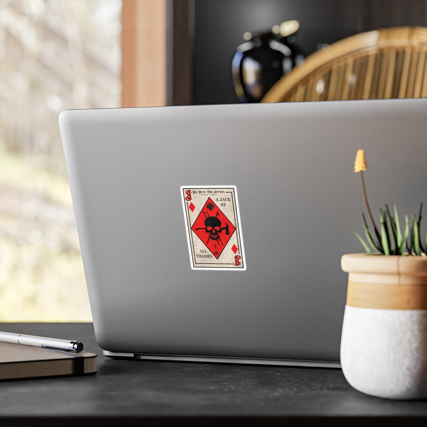 Jack of All Trades Kiss-Cut Vinyl Decals - Edgy Decor Stickers