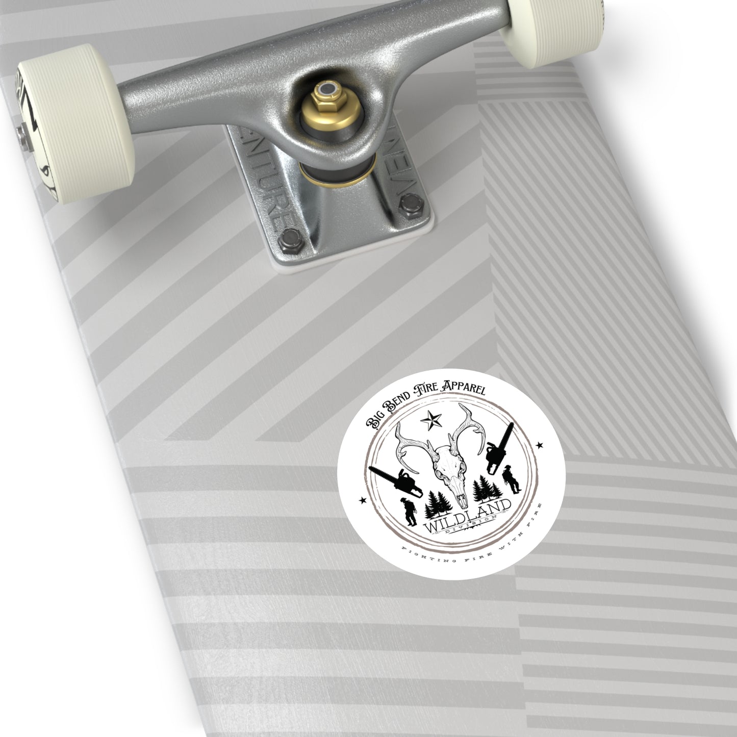 Wildland Division Round Stickers - Indoor/Outdoor Decor