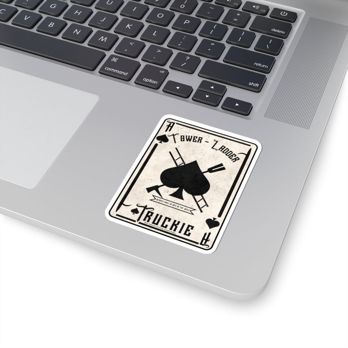 Ace of Spades Truckie Kiss-Cut Stickers