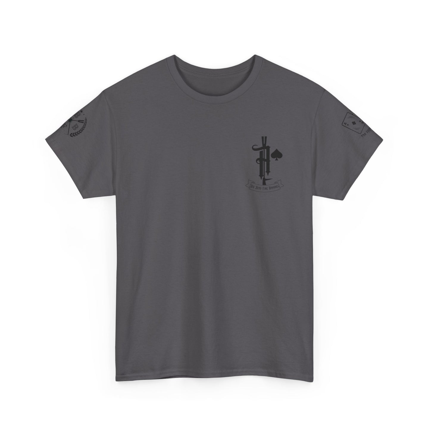 Ace of Spades Truckie Graphic Tee - Unisex Heavy Cotton T-Shirt - Multiple Colors