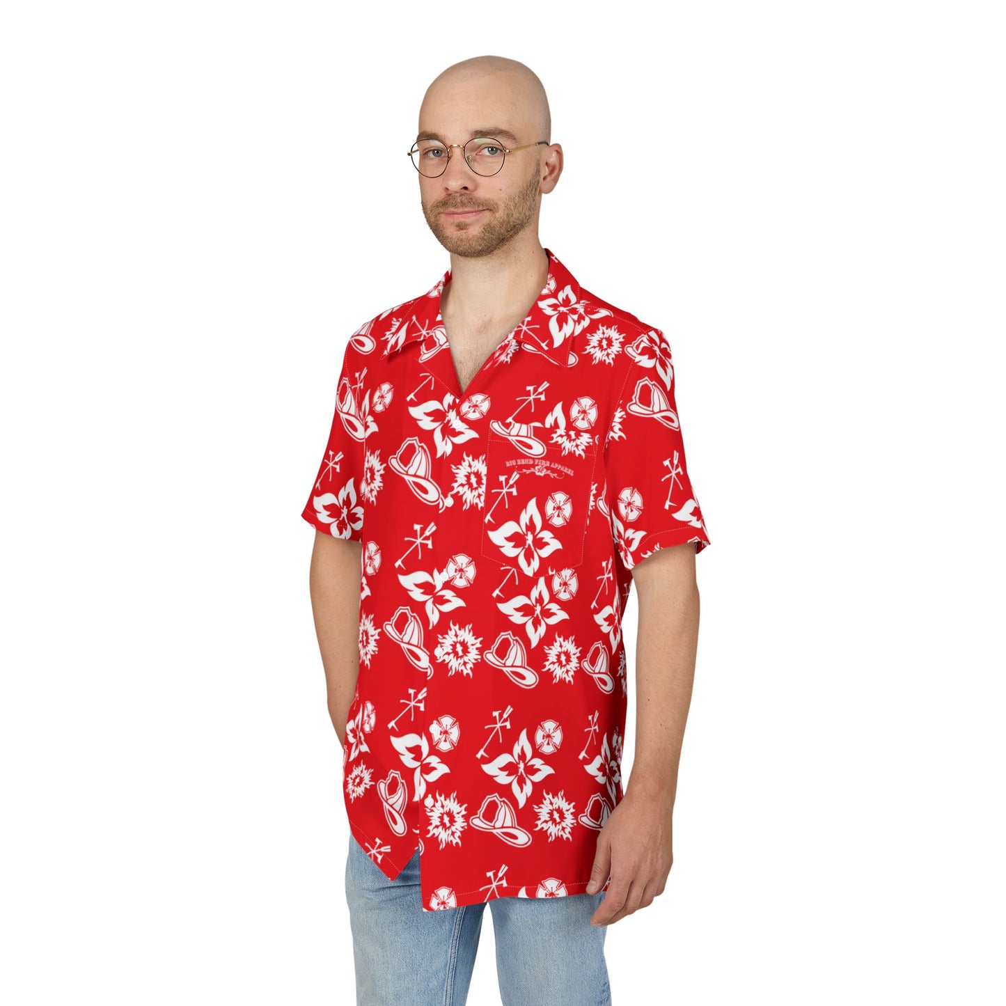 Fire Hawaiian Tee