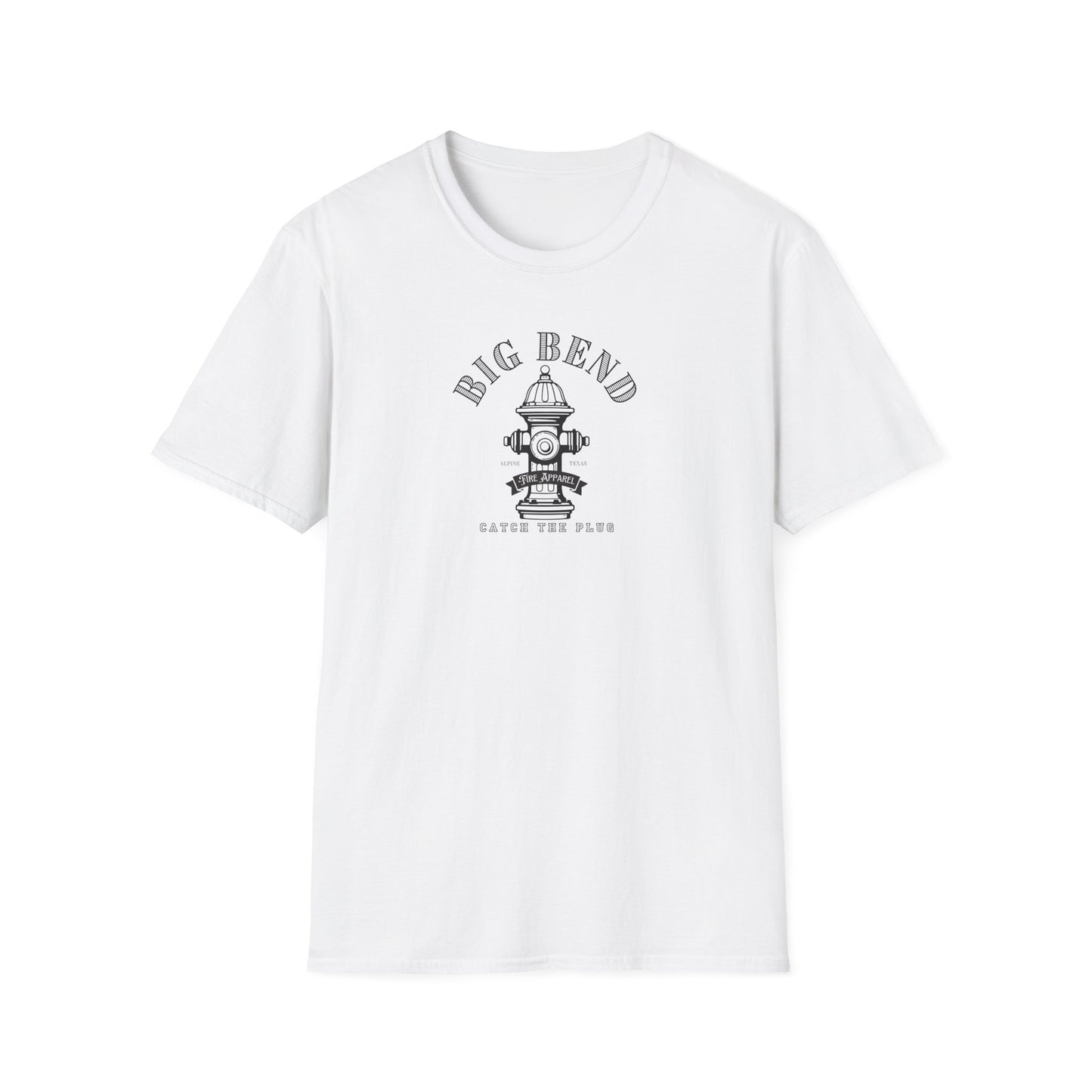 Catch the plug - Sports style tee - White Tee