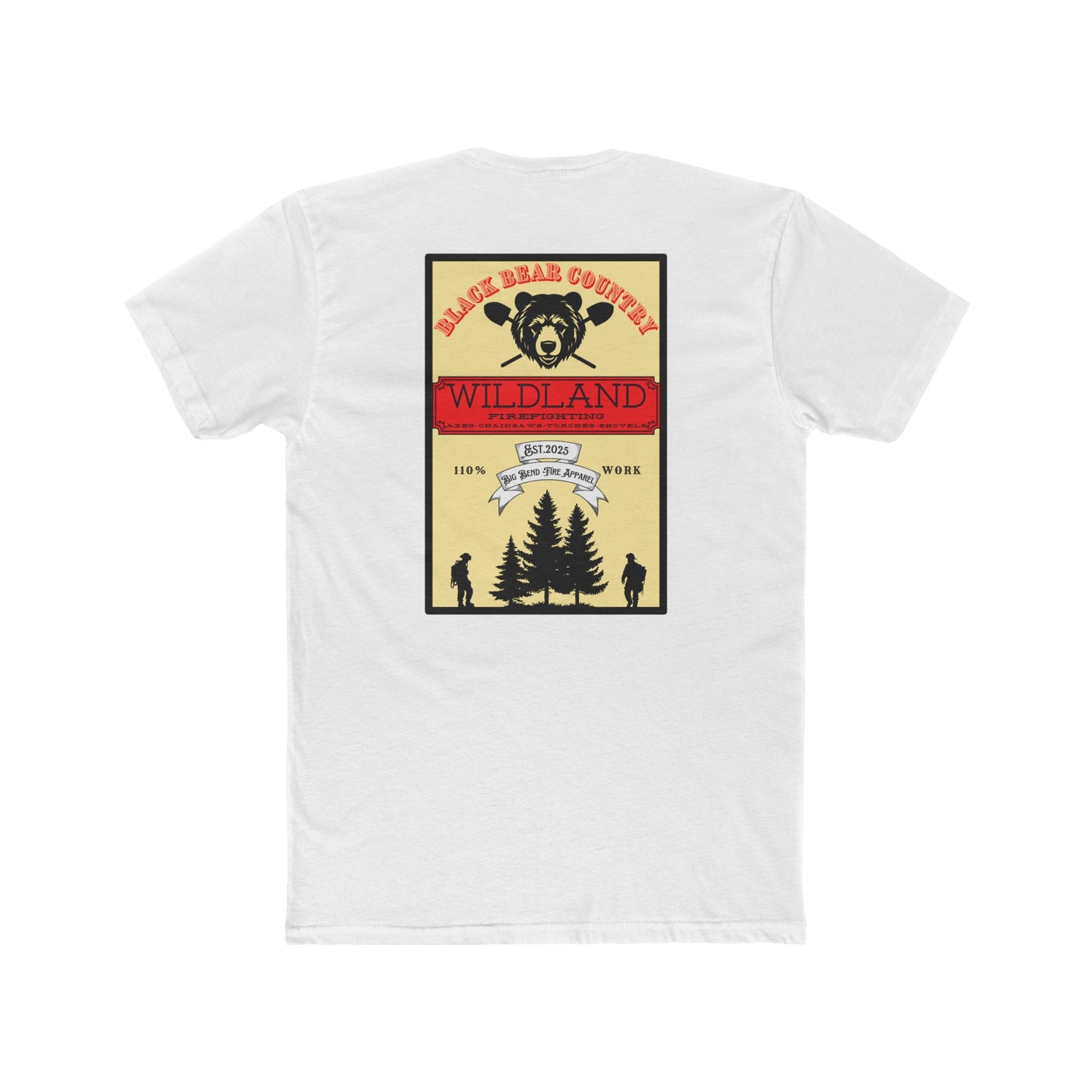 Wildland Division Black Bear Whiskey tee- Unisex t-shirt