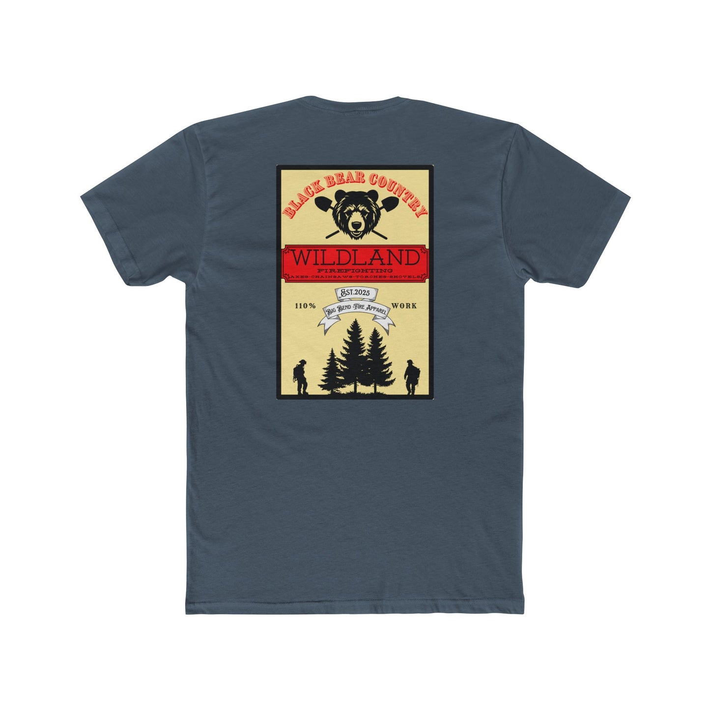 Wildland Division Black Bear Whiskey tee- Unisex t-shirt