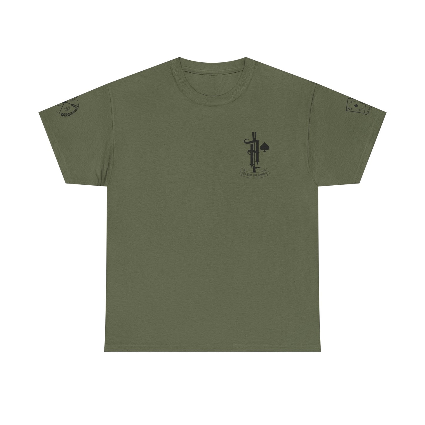 Ace of Spades Truckie Graphic Tee - Unisex Heavy Cotton T-Shirt - Multiple Colors