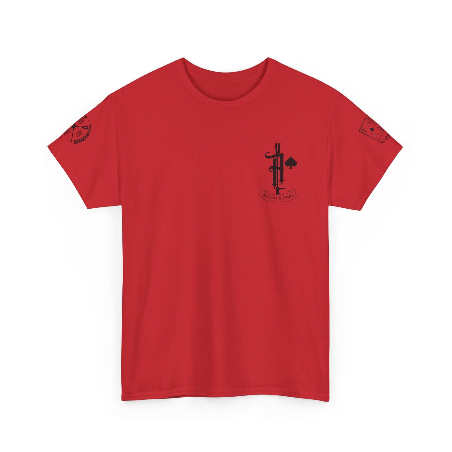 Ace of Spades Truckie Graphic Tee - Unisex Heavy Cotton T-Shirt - Multiple Colors