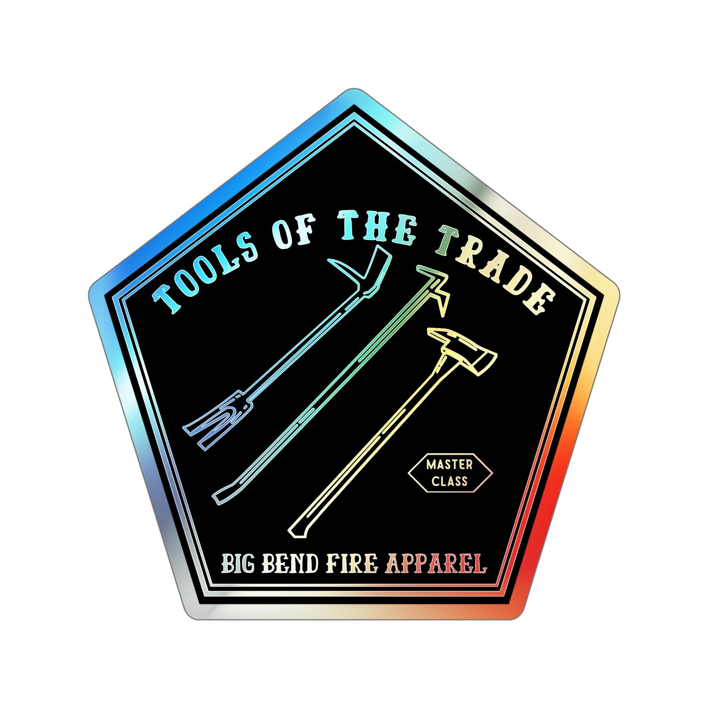 Holographic Die-cut Stickers | Tools of the Trade | Perfect for Skaters, Firefighters, DIY enthusiasts | Unique Decor, Gifts, Art, [...]