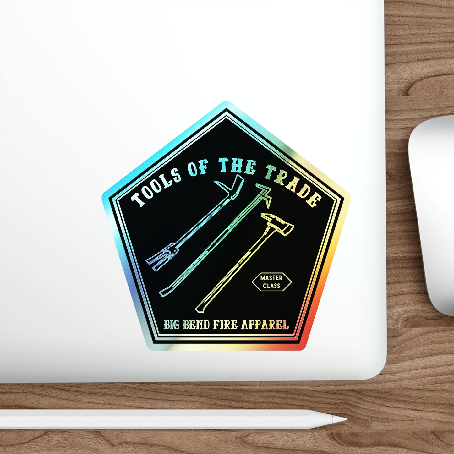 Holographic Die-cut Stickers | Tools of the Trade | Perfect for Skaters, Firefighters, DIY enthusiasts | Unique Decor, Gifts, Art, [...]