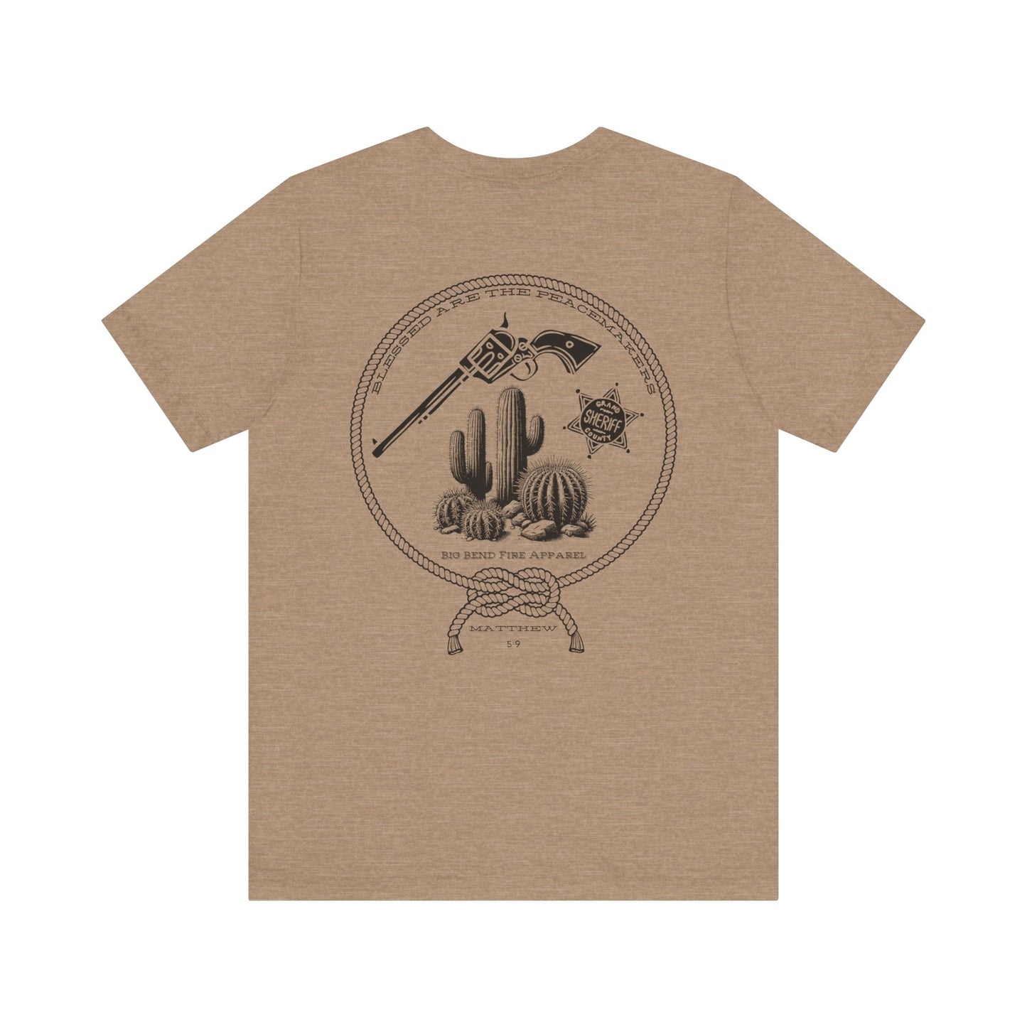 The Peacemakers - Western Graphic Tee, Cowboy Shirt, Unisex T-Shirt, Ranch Wear, Casual Outfit