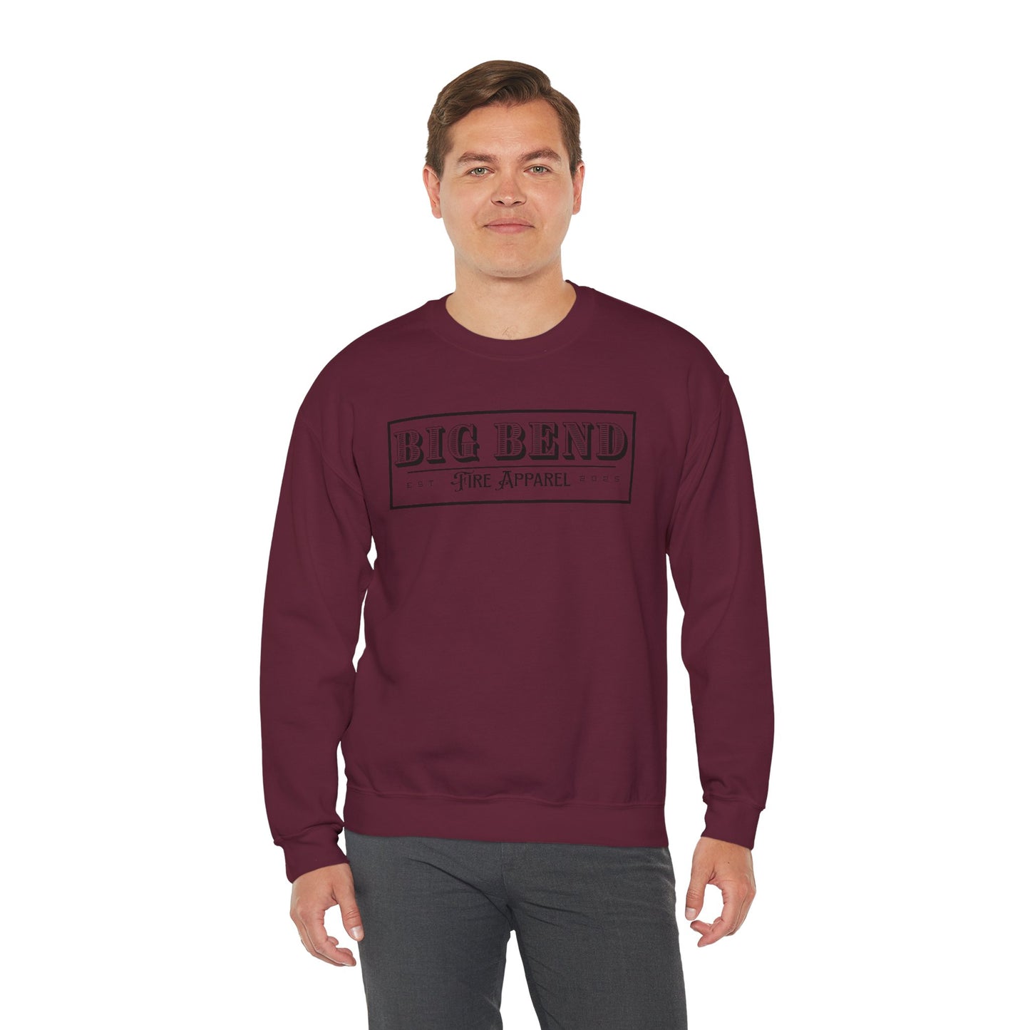 From Far West Texas Crewneck Sweatshirt | Cozy Gift for Wildfire Enthusiasts, Perfect for Fall, Texas Pride, and Casual Outings
