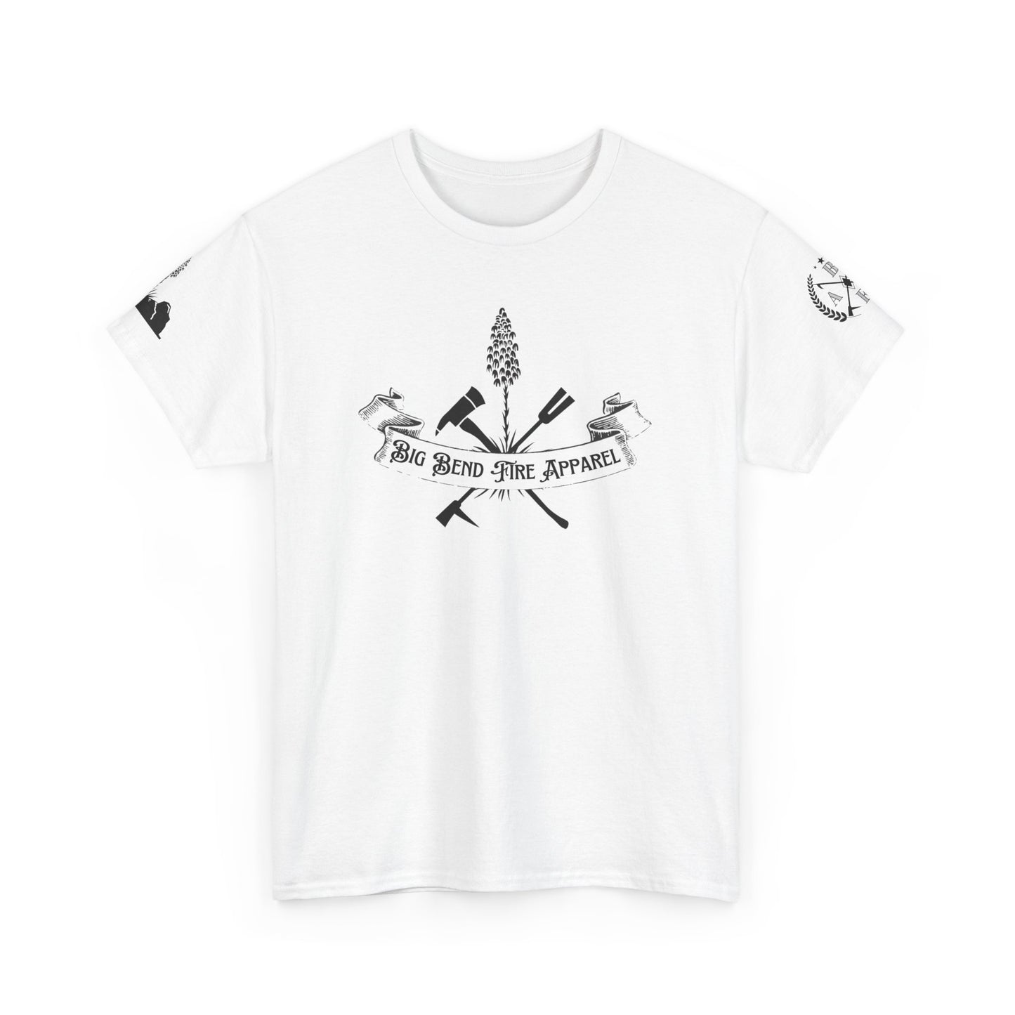 Big Bend Fire Apparel Desert Cotton Tee - Casual Graphic Tee