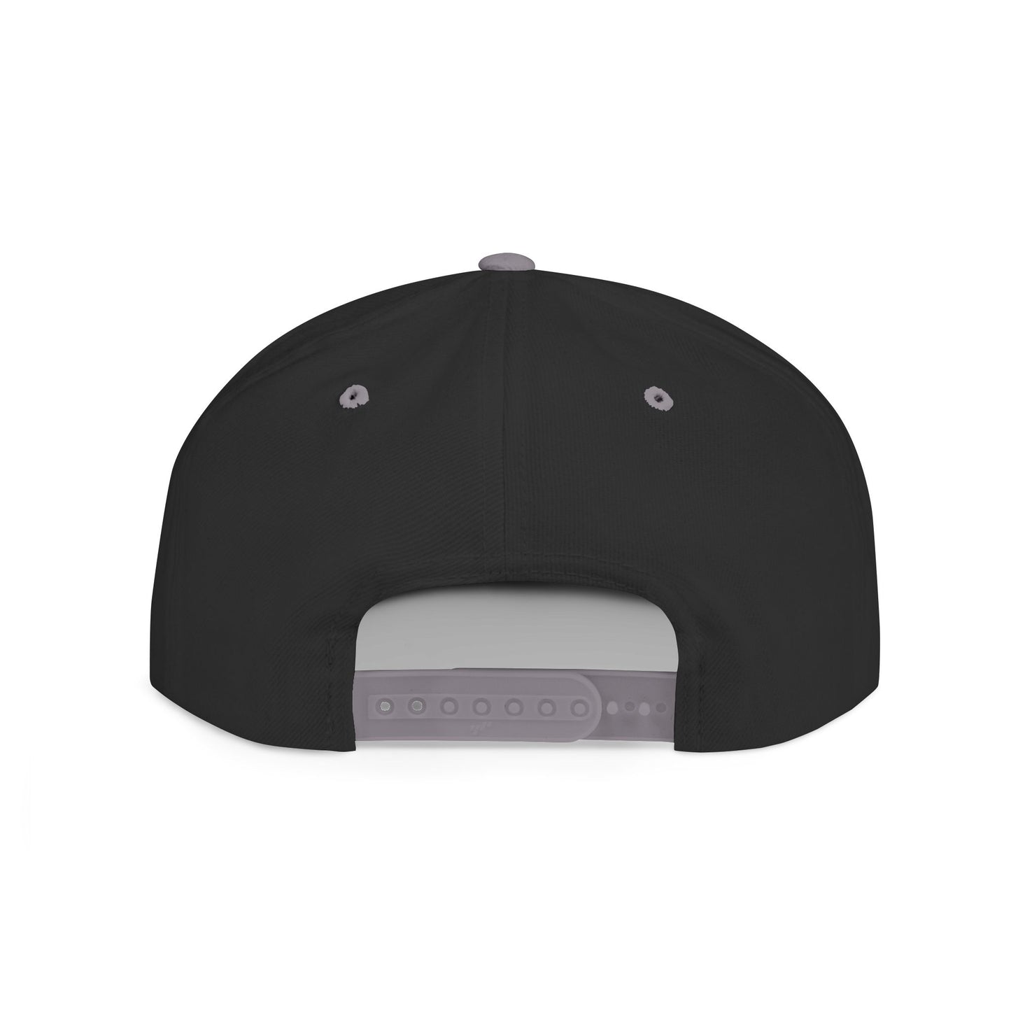 Embroidered Flat Bill Snapback Cap - BBFA Roundel