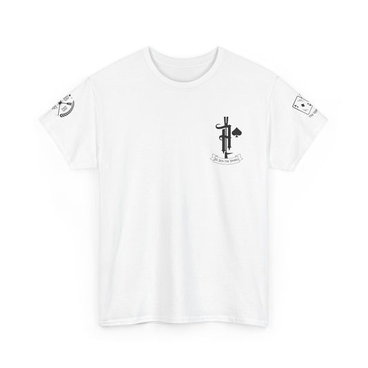 Ace of Spades Truckie Graphic Tee - Unisex Heavy Cotton T-Shirt - Multiple Colors