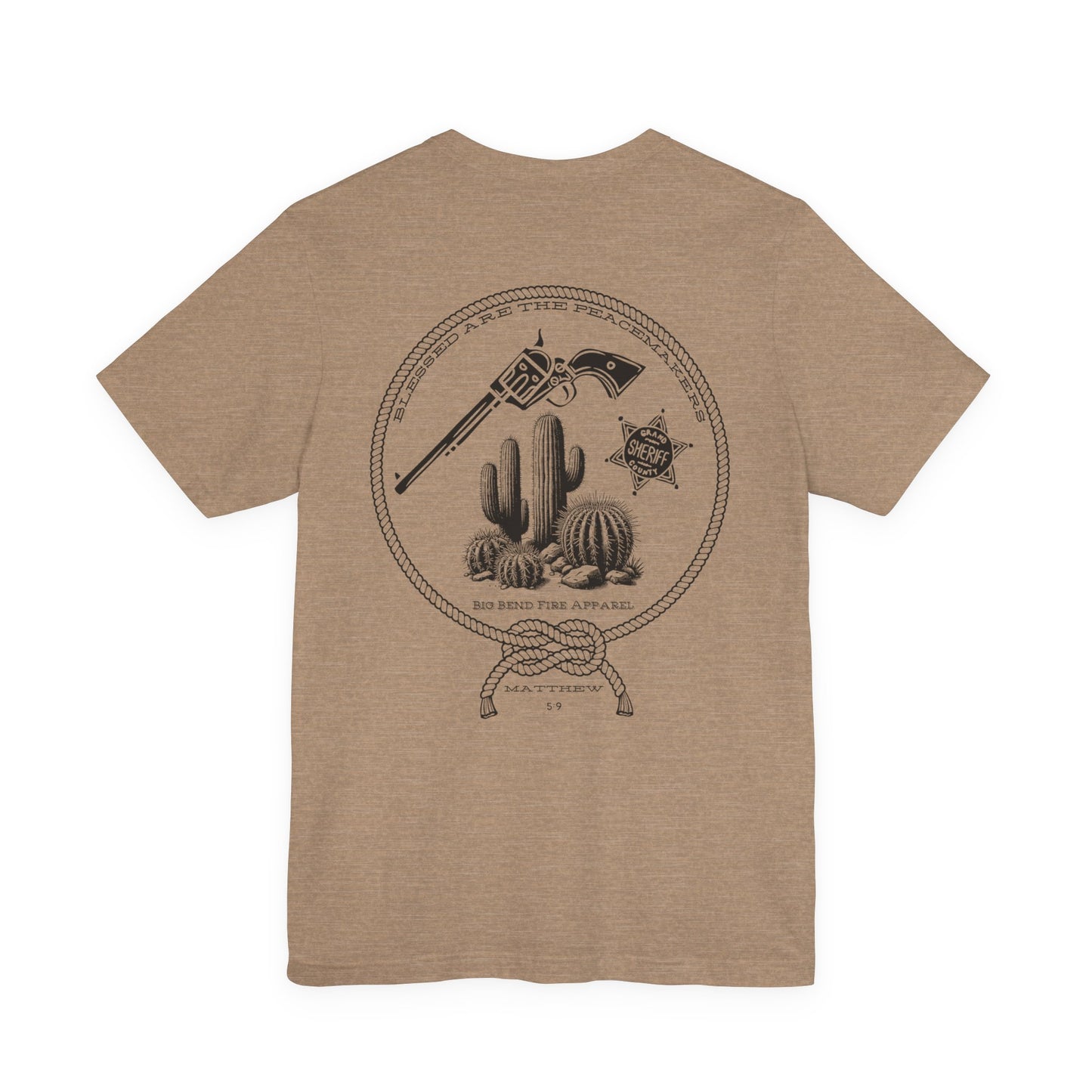 The Peacemakers - Western Graphic Tee, Cowboy Shirt, Unisex T-Shirt, Ranch Wear, Casual Outfit