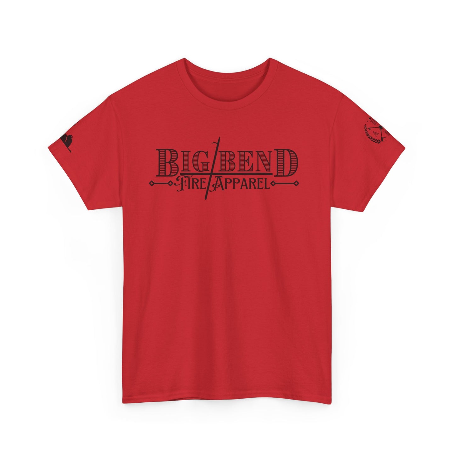 Big Bend Fire Apparel Unisex Heavy Cotton Tee - Comfortable Casual Wear