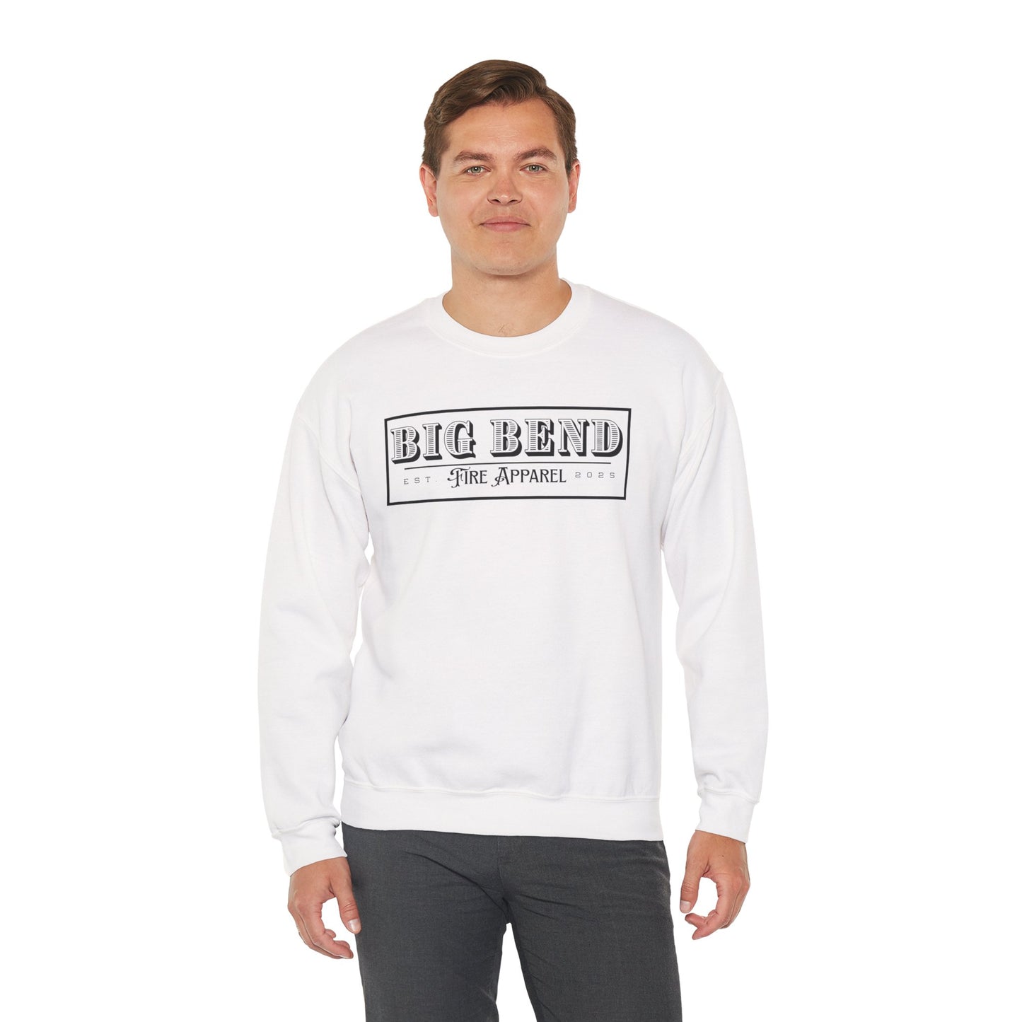 From Far West Texas Crewneck Sweatshirt | Cozy Gift for Wildfire Enthusiasts, Perfect for Fall, Texas Pride, and Casual Outings