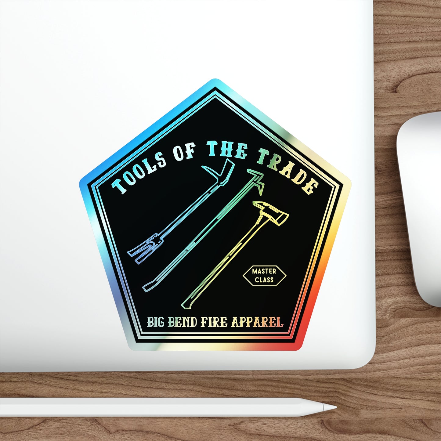Holographic Die-cut Stickers | Tools of the Trade | Perfect for Skaters, Firefighters, DIY enthusiasts | Unique Decor, Gifts, Art, [...]
