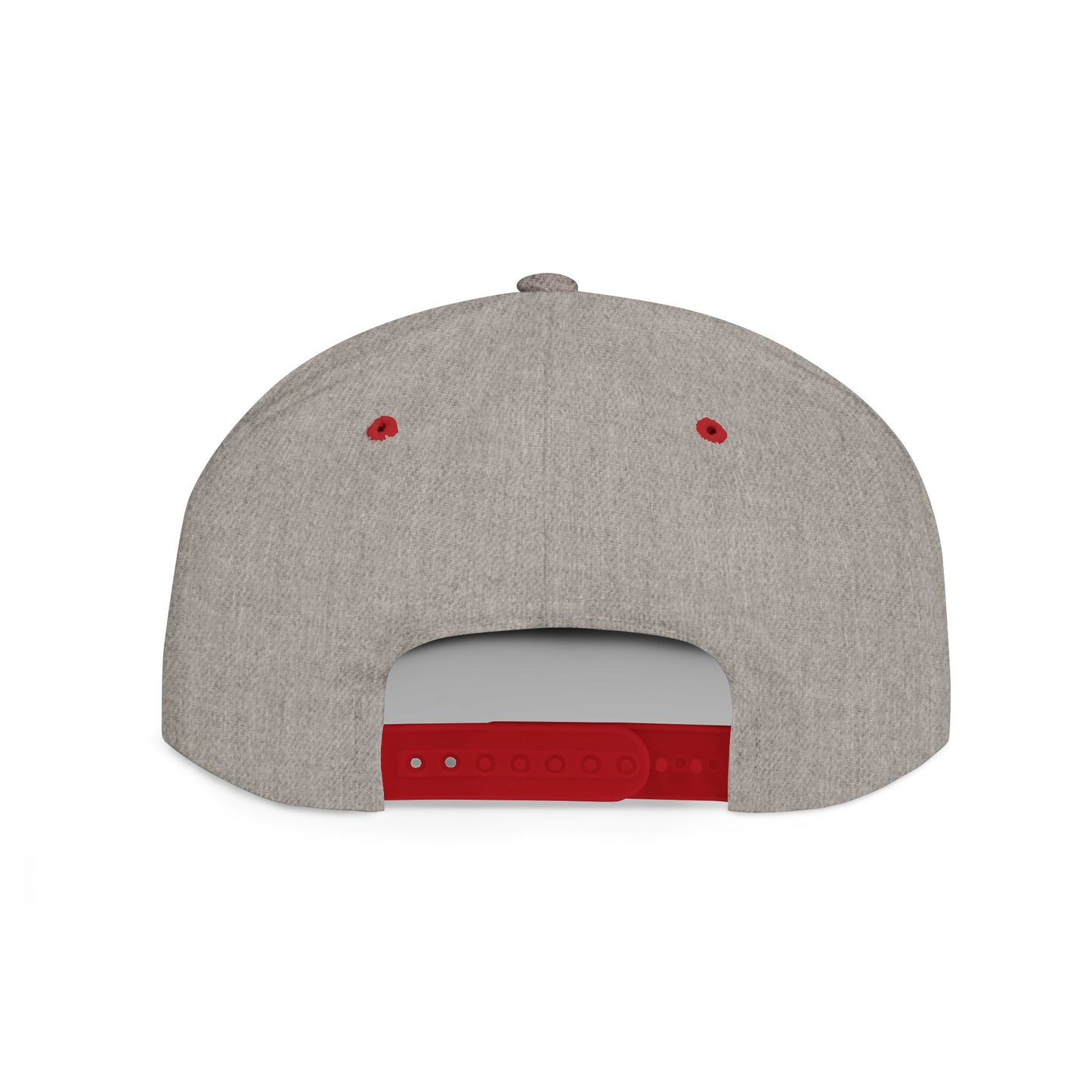 Embroidered Flat Bill Snapback Cap - BBFA Roundel