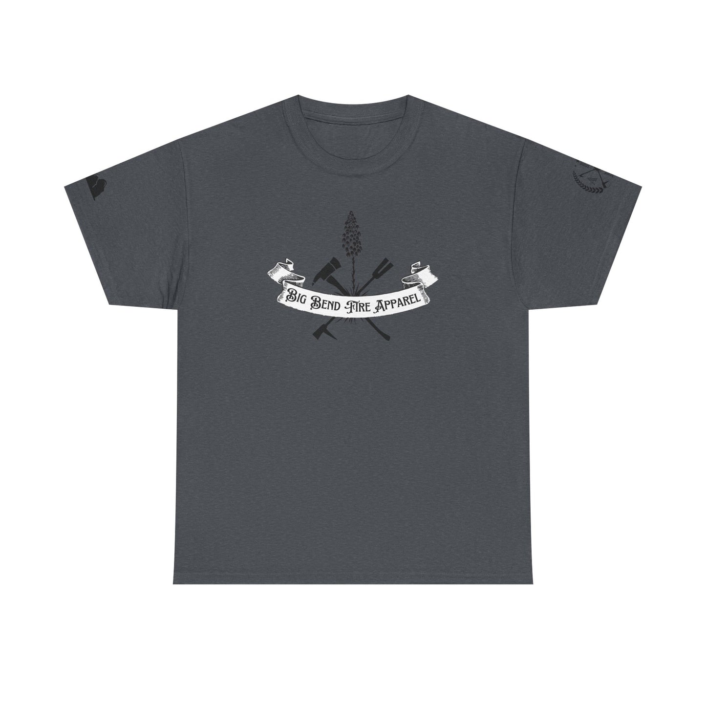 Big Bend Fire Apparel Desert Cotton Tee - Casual Graphic Tee
