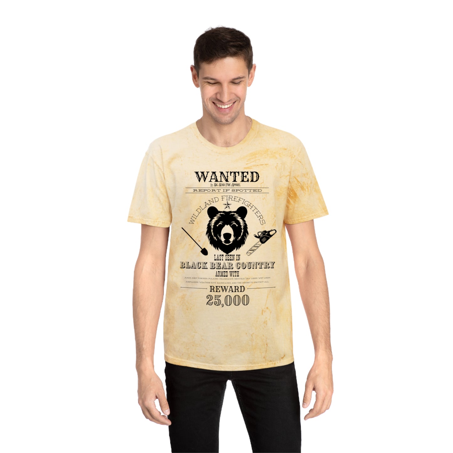 Wanted Bear Color Blast T-Shirt