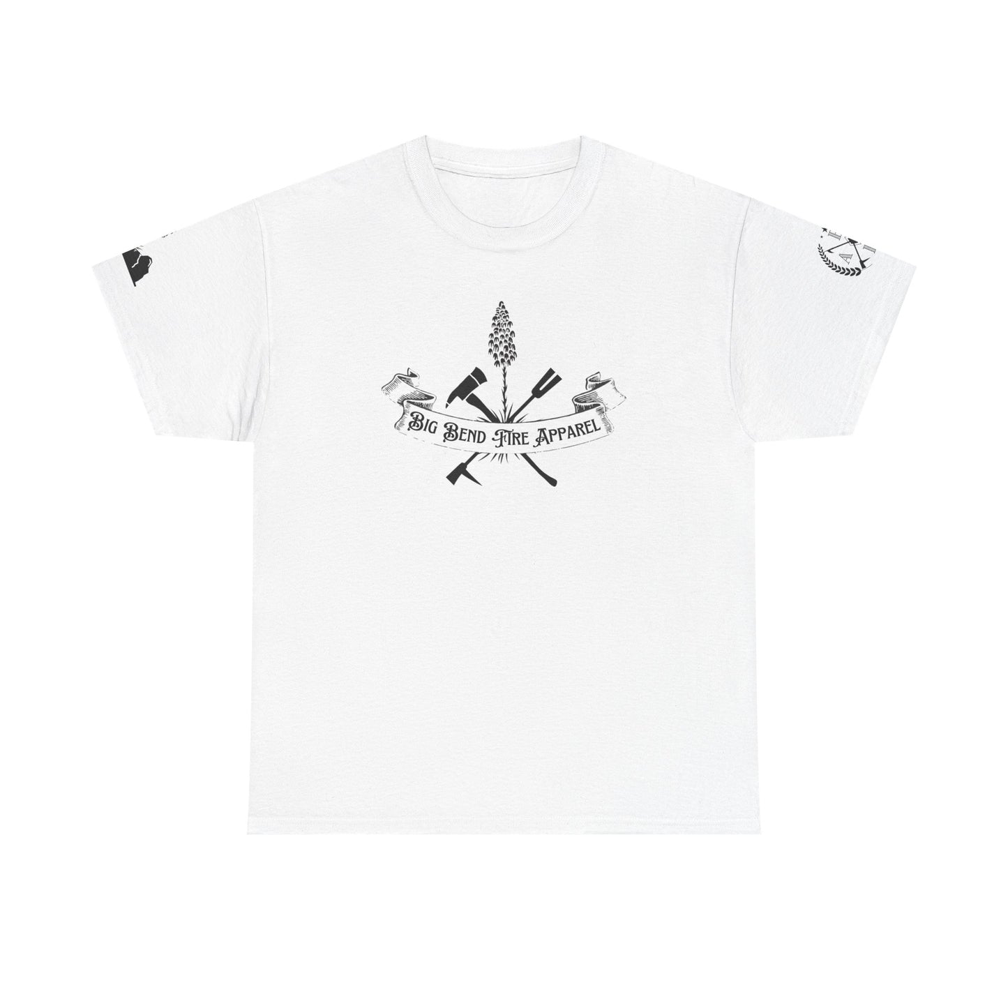 Big Bend Fire Apparel Desert Cotton Tee - Casual Graphic Tee