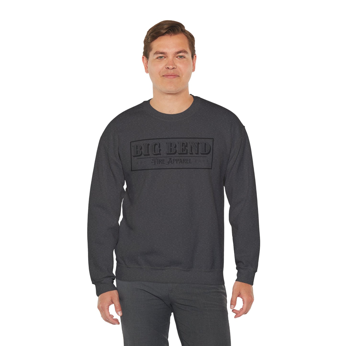 From Far West Texas Crewneck Sweatshirt | Cozy Gift for Wildfire Enthusiasts, Perfect for Fall, Texas Pride, and Casual Outings