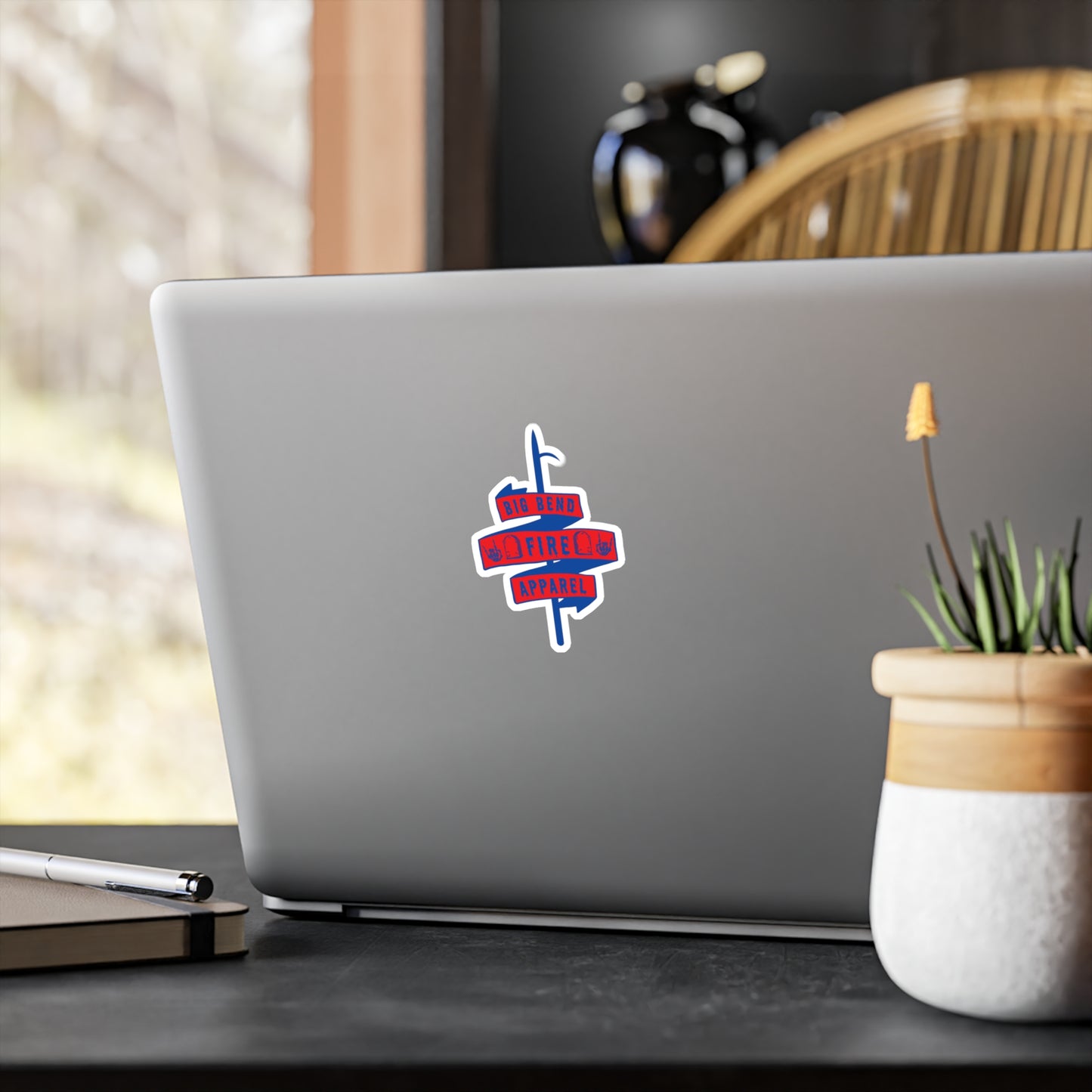 Poking Holes Vinyl Kiss-Cut Stickers, Firefighter Stickers, Outdoor Adventure Decor, Laptop, Water Bottle, Gift Ideas