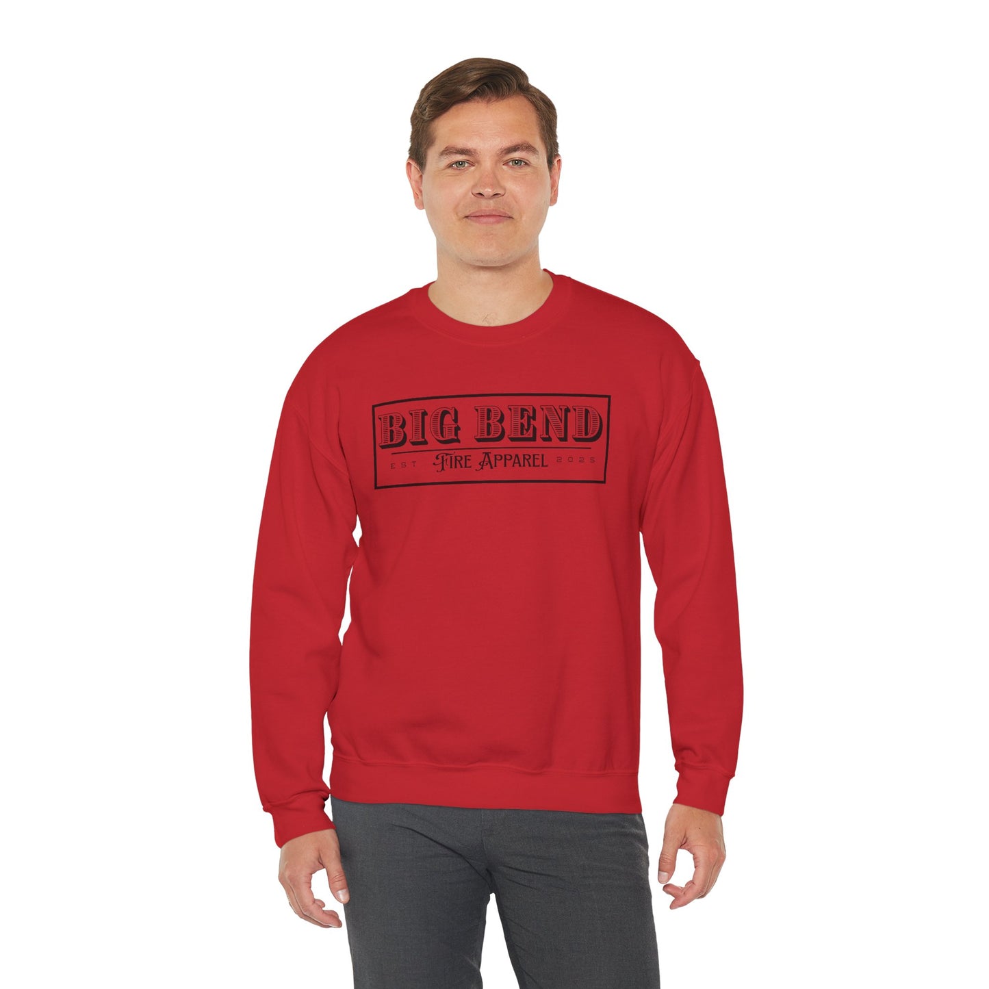 From Far West Texas Crewneck Sweatshirt | Cozy Gift for Wildfire Enthusiasts, Perfect for Fall, Texas Pride, and Casual Outings