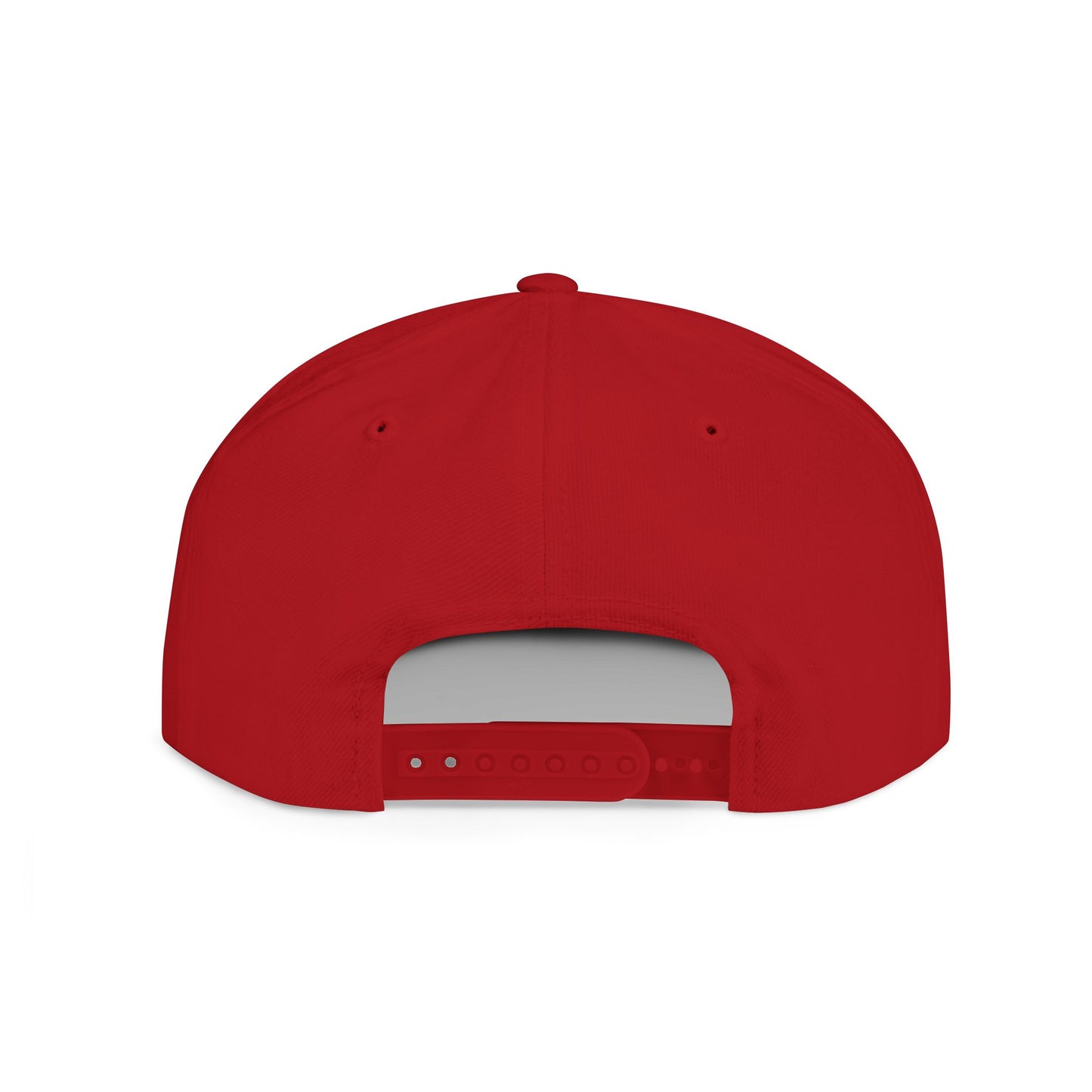 Embroidered Flat Bill Snapback Cap - BBFA Roundel