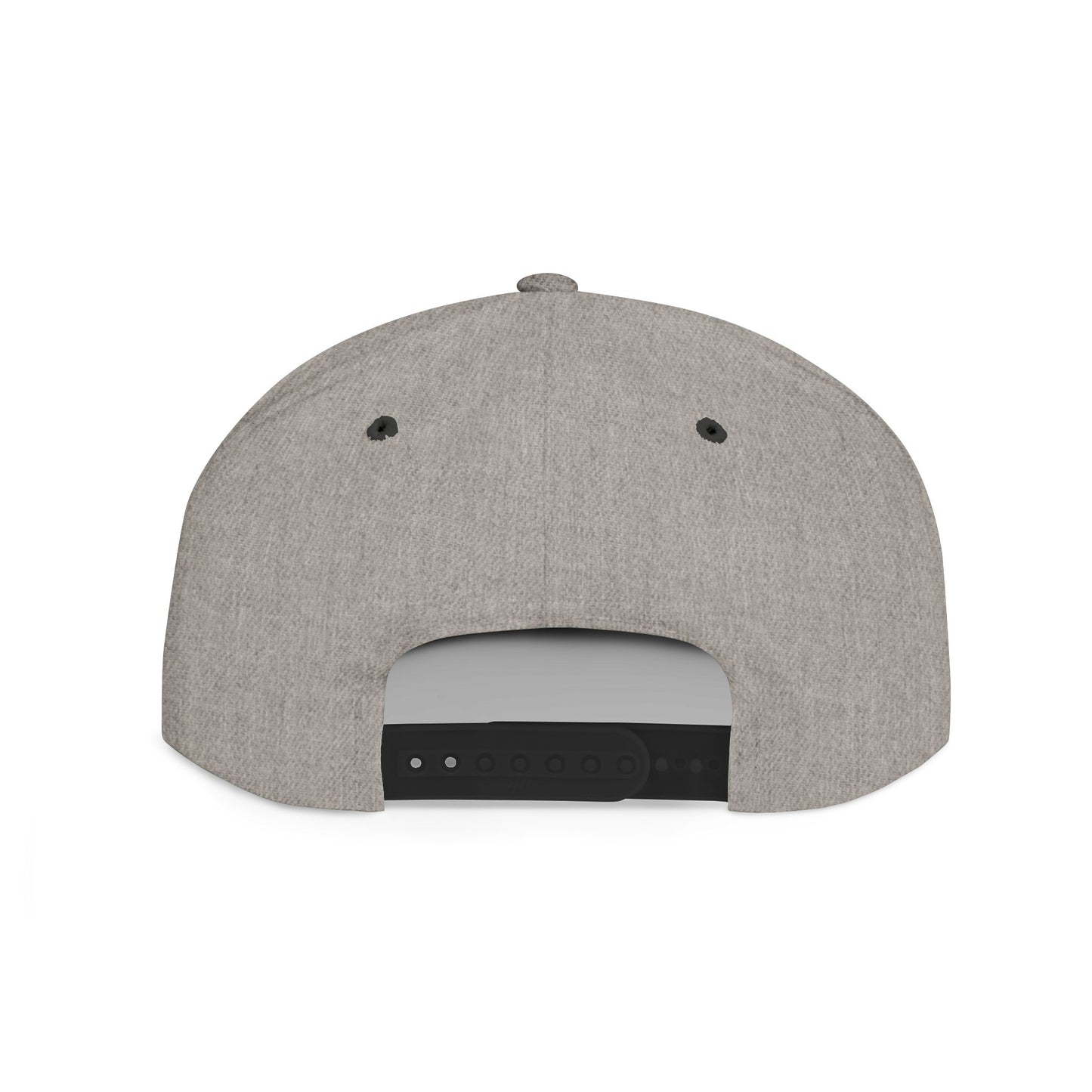 Embroidered Flat Bill Snapback Cap - BBFA Roundel