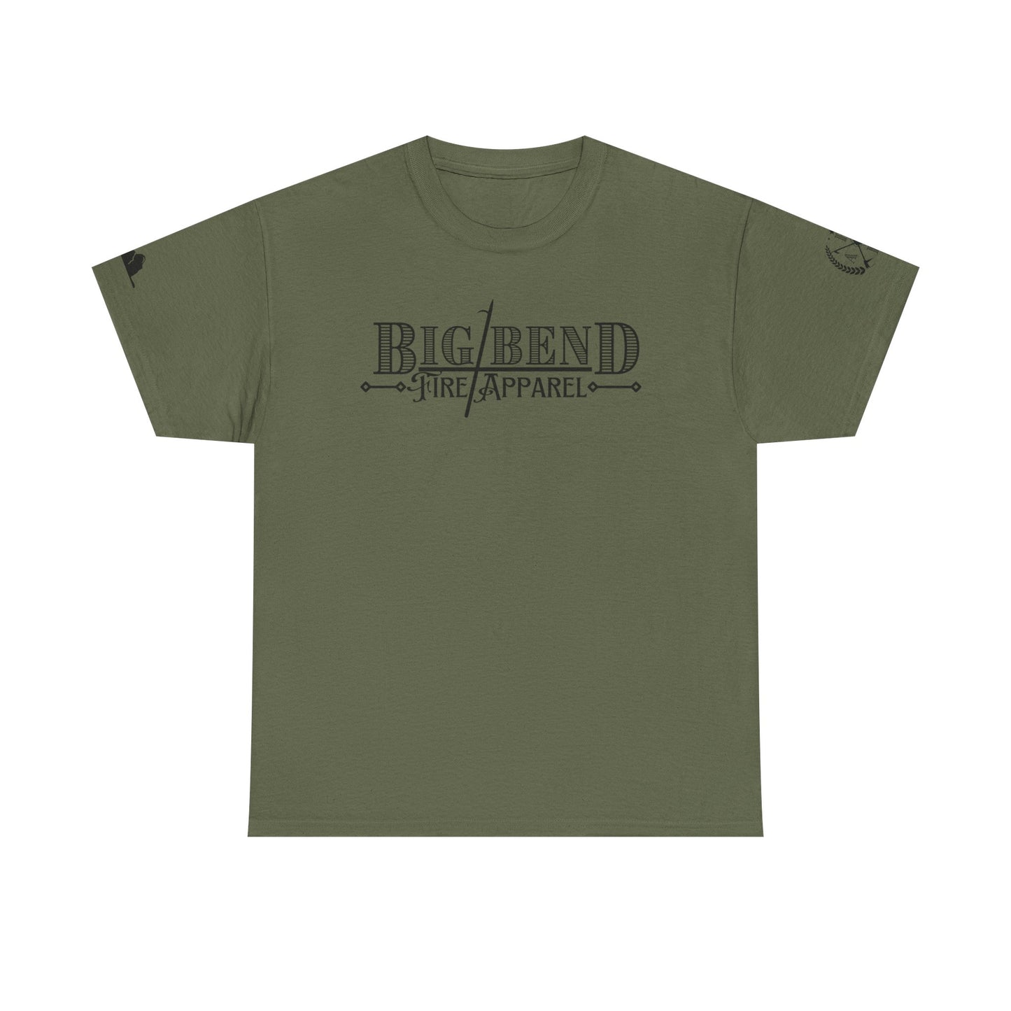 Big Bend Fire Apparel Unisex Heavy Cotton Tee - Comfortable Casual Wear