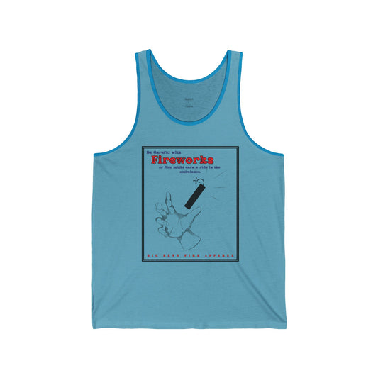 Vintage Fireworks Tank - Unisex Tank top - EMS