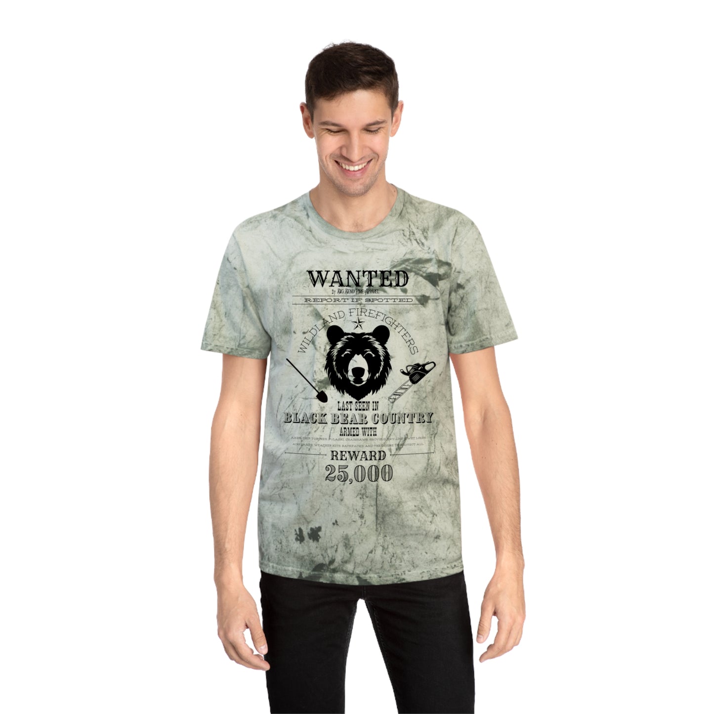 Wanted Bear Color Blast T-Shirt