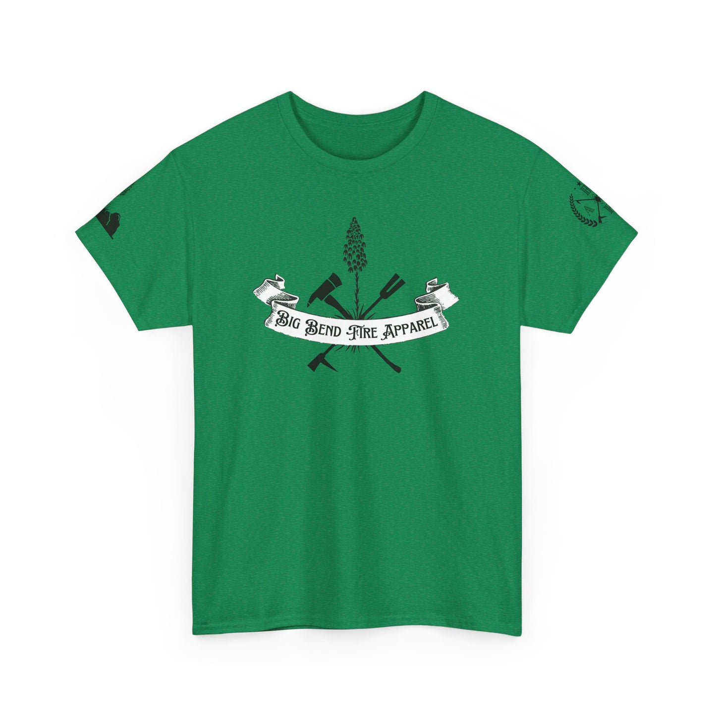 Big Bend Fire Apparel Desert Cotton Tee - Casual Graphic Tee