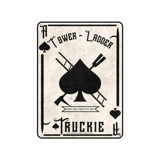 Ace of Spades Truckie Kiss-Cut Stickers