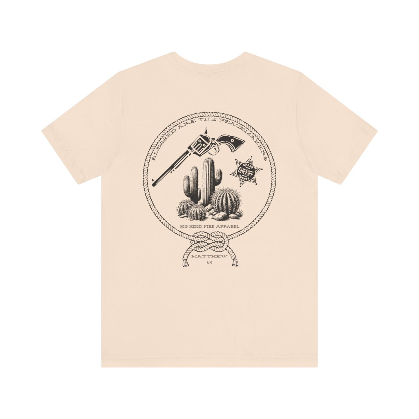 The Peacemakers - Western Graphic Tee, Cowboy Shirt, Unisex T-Shirt, Ranch Wear, Casual Outfit