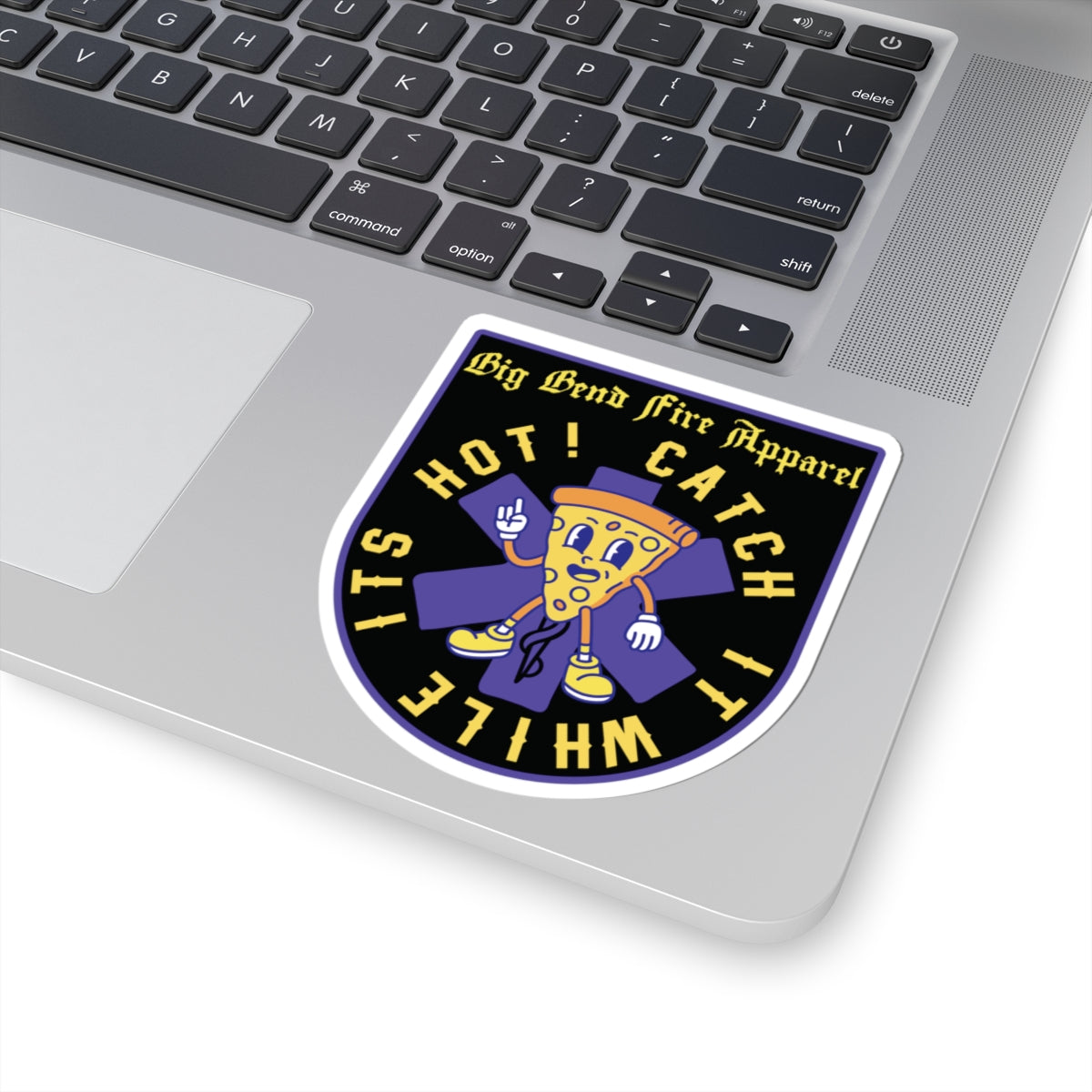 Catch it while its hot! -Kiss-Cut Stickers