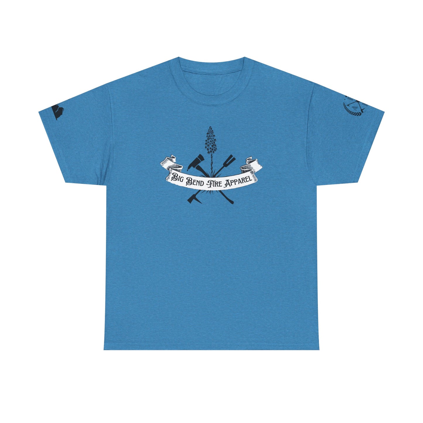 Big Bend Fire Apparel Desert Cotton Tee - Casual Graphic Tee