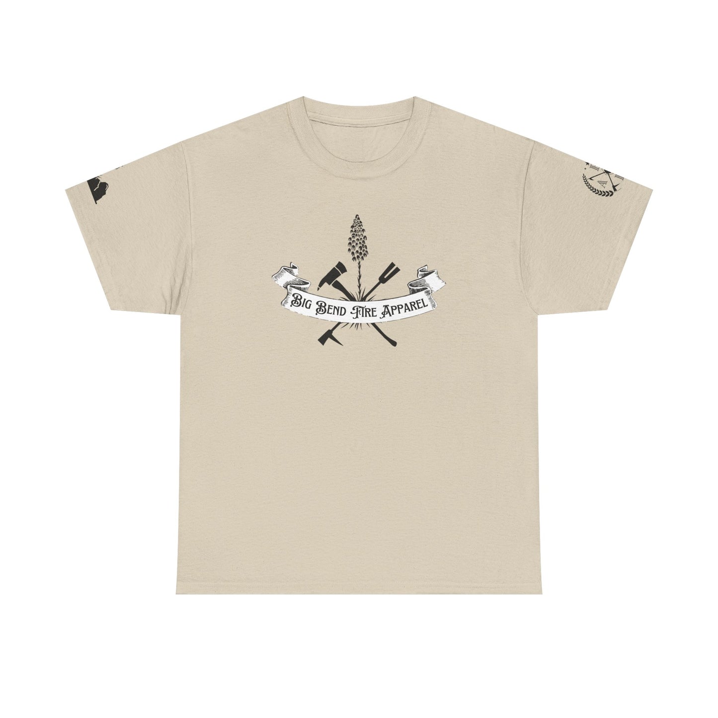 Big Bend Fire Apparel Desert Cotton Tee - Casual Graphic Tee