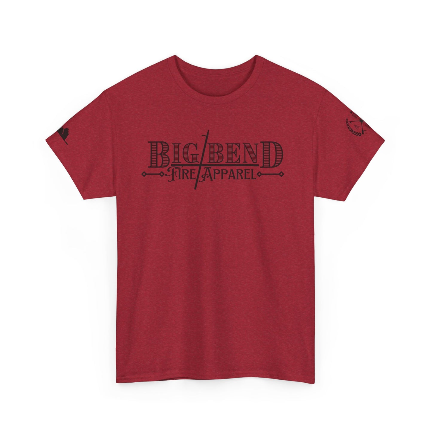 Big Bend Fire Apparel Unisex Heavy Cotton Tee - Comfortable Casual Wear