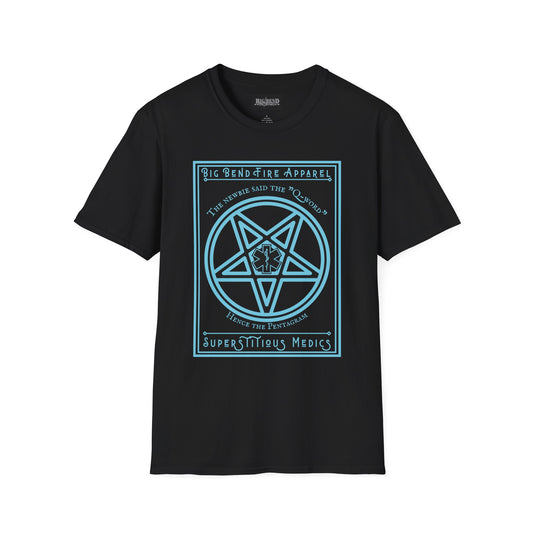 Superstition Unisex Softstyle T-Shirt -  Trendy Graphic Tee