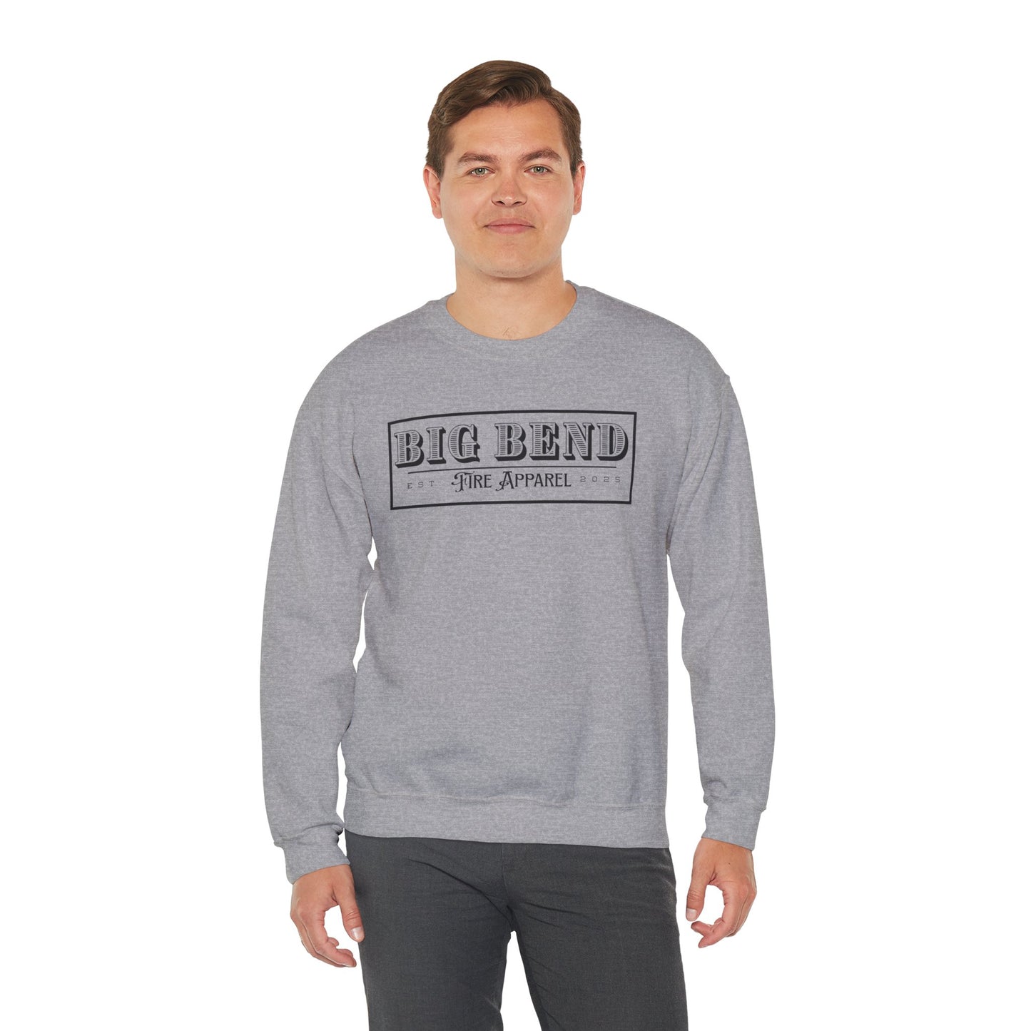 From Far West Texas Crewneck Sweatshirt | Cozy Gift for Wildfire Enthusiasts, Perfect for Fall, Texas Pride, and Casual Outings