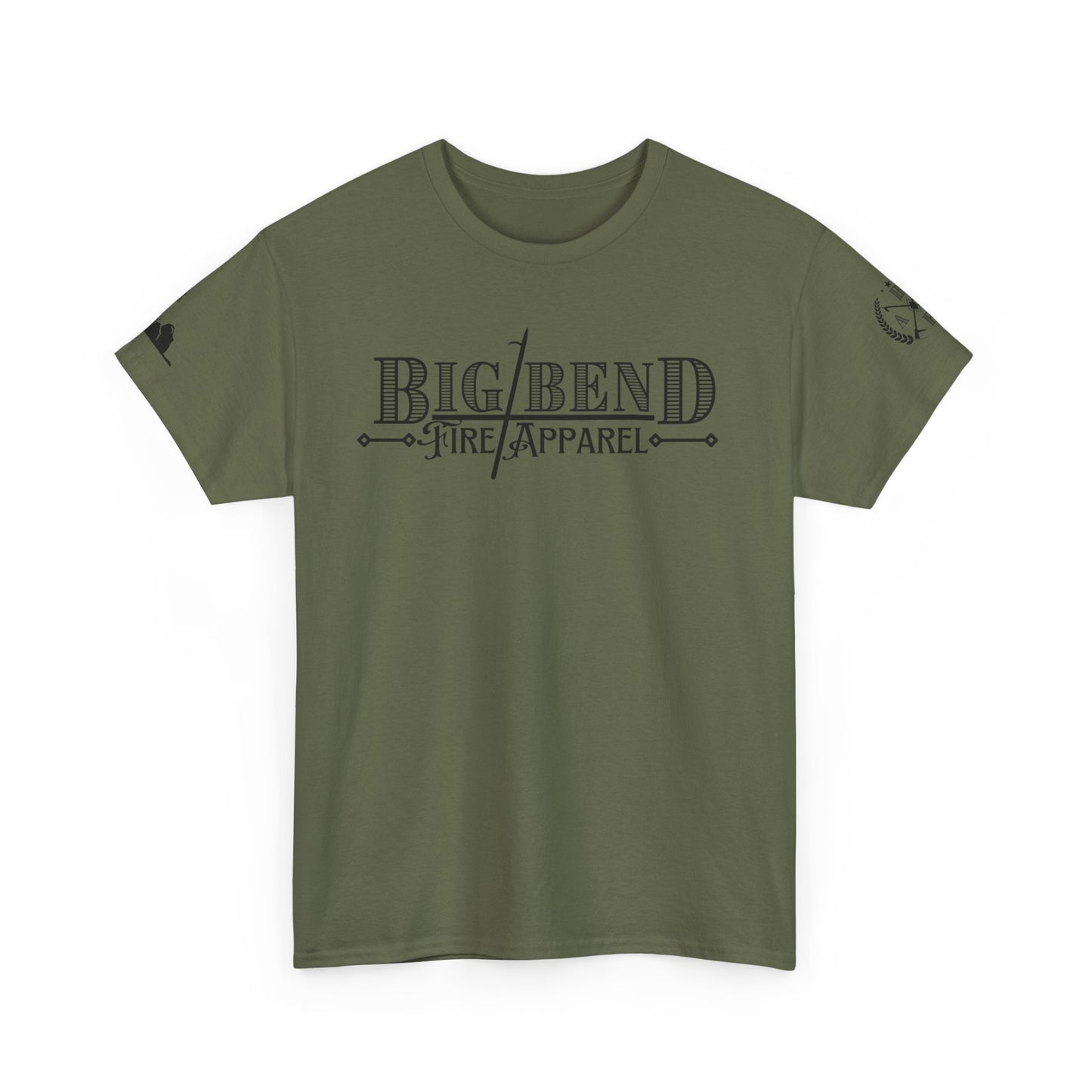 Big Bend Fire Apparel Unisex Heavy Cotton Tee - Comfortable Casual Wear