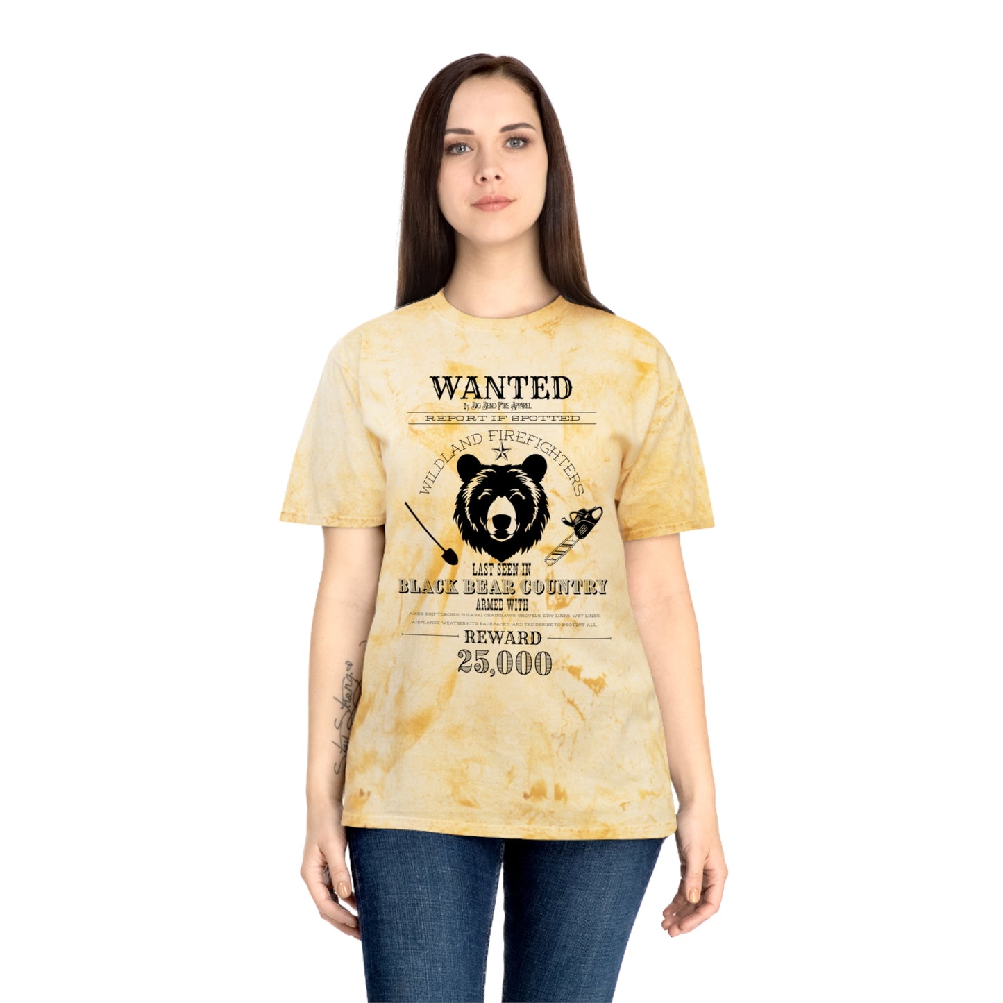 Wanted Bear Color Blast T-Shirt