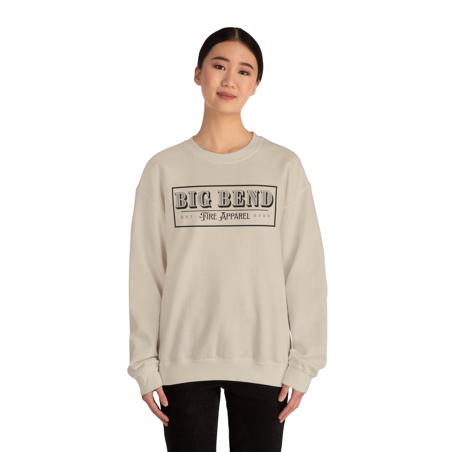 From Far West Texas Crewneck Sweatshirt | Cozy Gift for Wildfire Enthusiasts, Perfect for Fall, Texas Pride, and Casual Outings