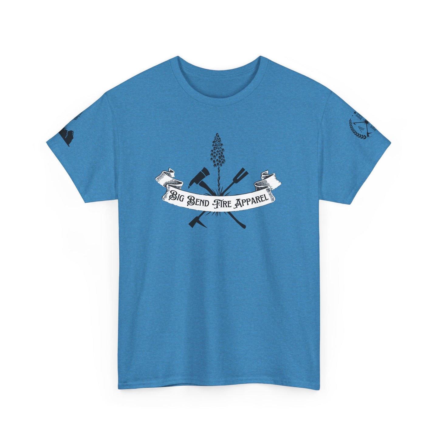 Big Bend Fire Apparel Desert Cotton Tee - Casual Graphic Tee